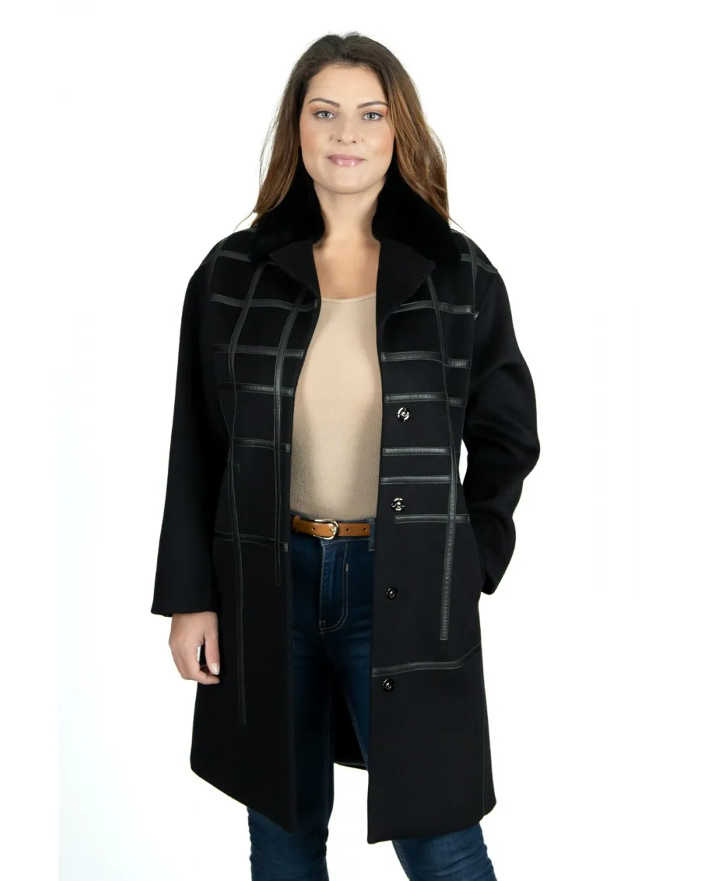 MANTEAU LAINE/REX