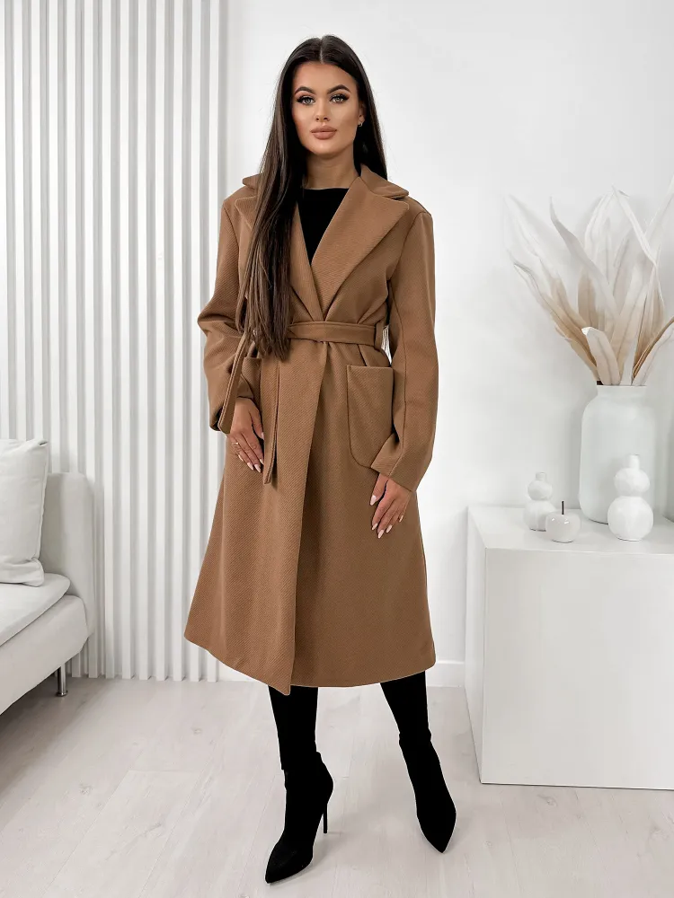 MANTEAU MUZEN CARAMEL