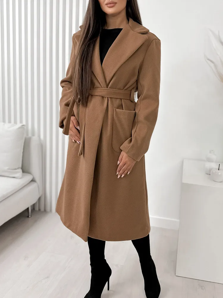 MANTEAU MUZEN CARAMEL