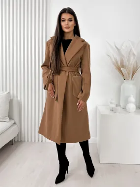 MANTEAU MUZEN CARAMEL