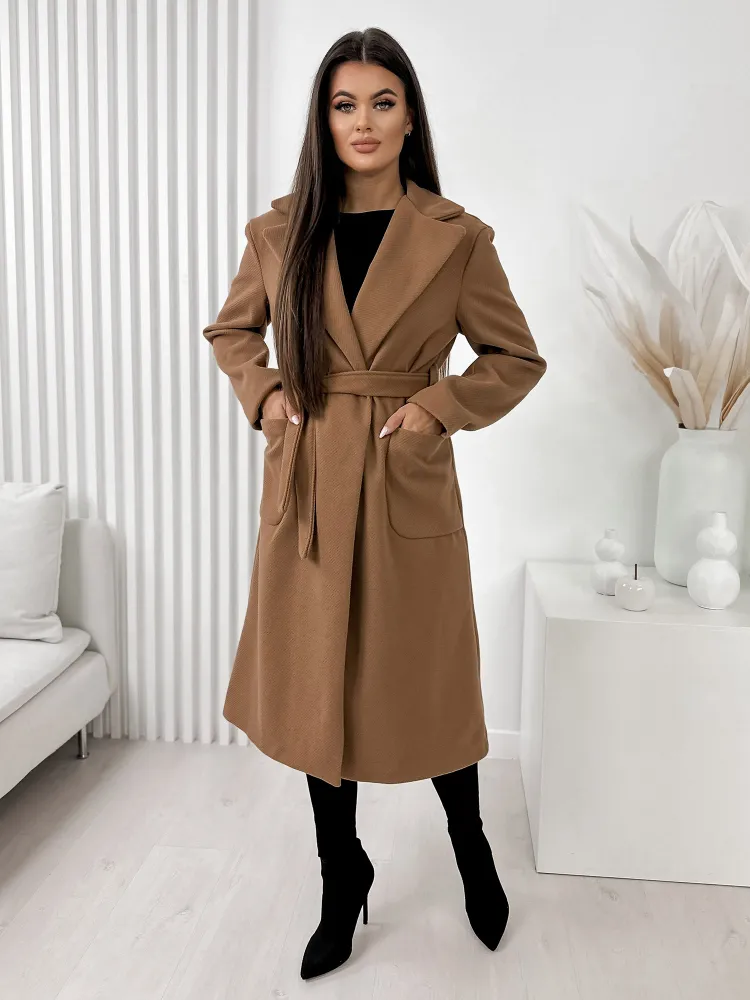 MANTEAU MUZEN CARAMEL