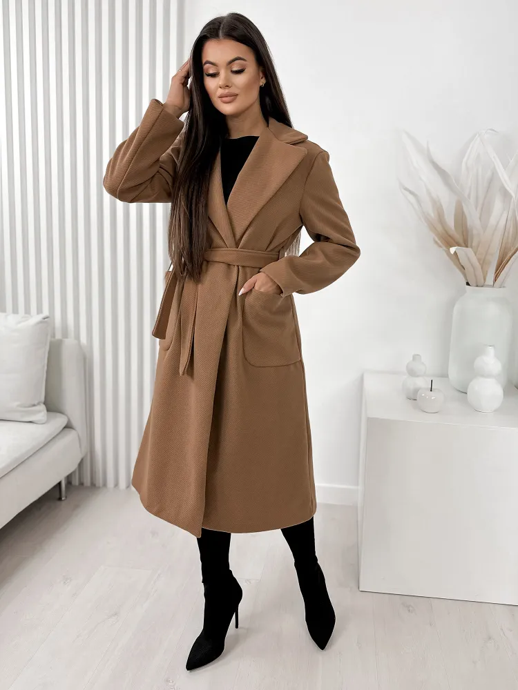 MANTEAU MUZEN CARAMEL