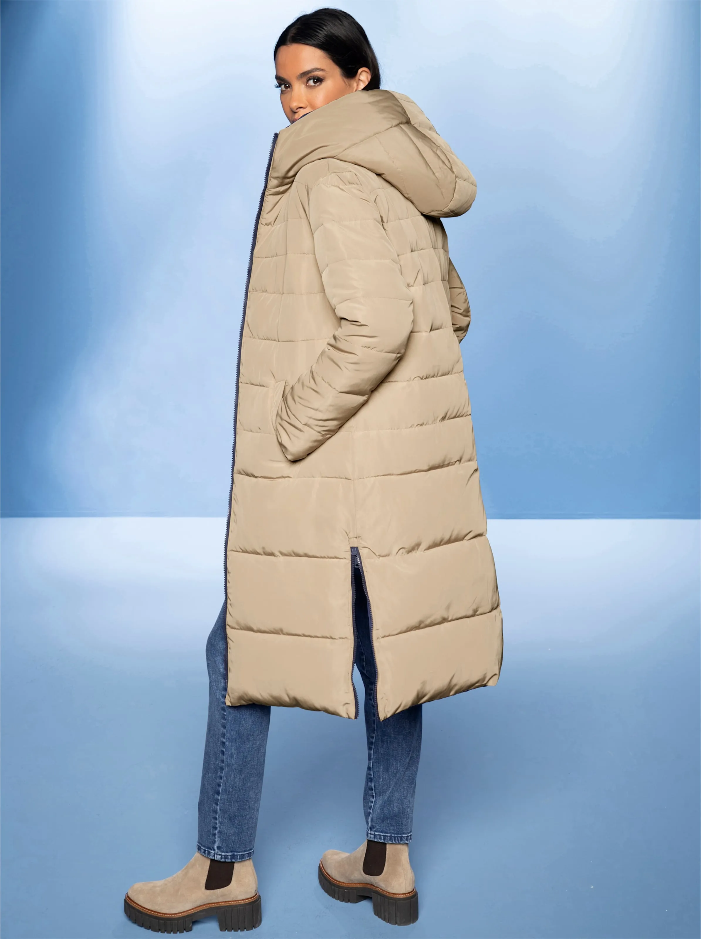 Manteau réversible