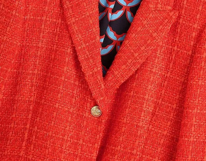 Manteau Vintage Rouge