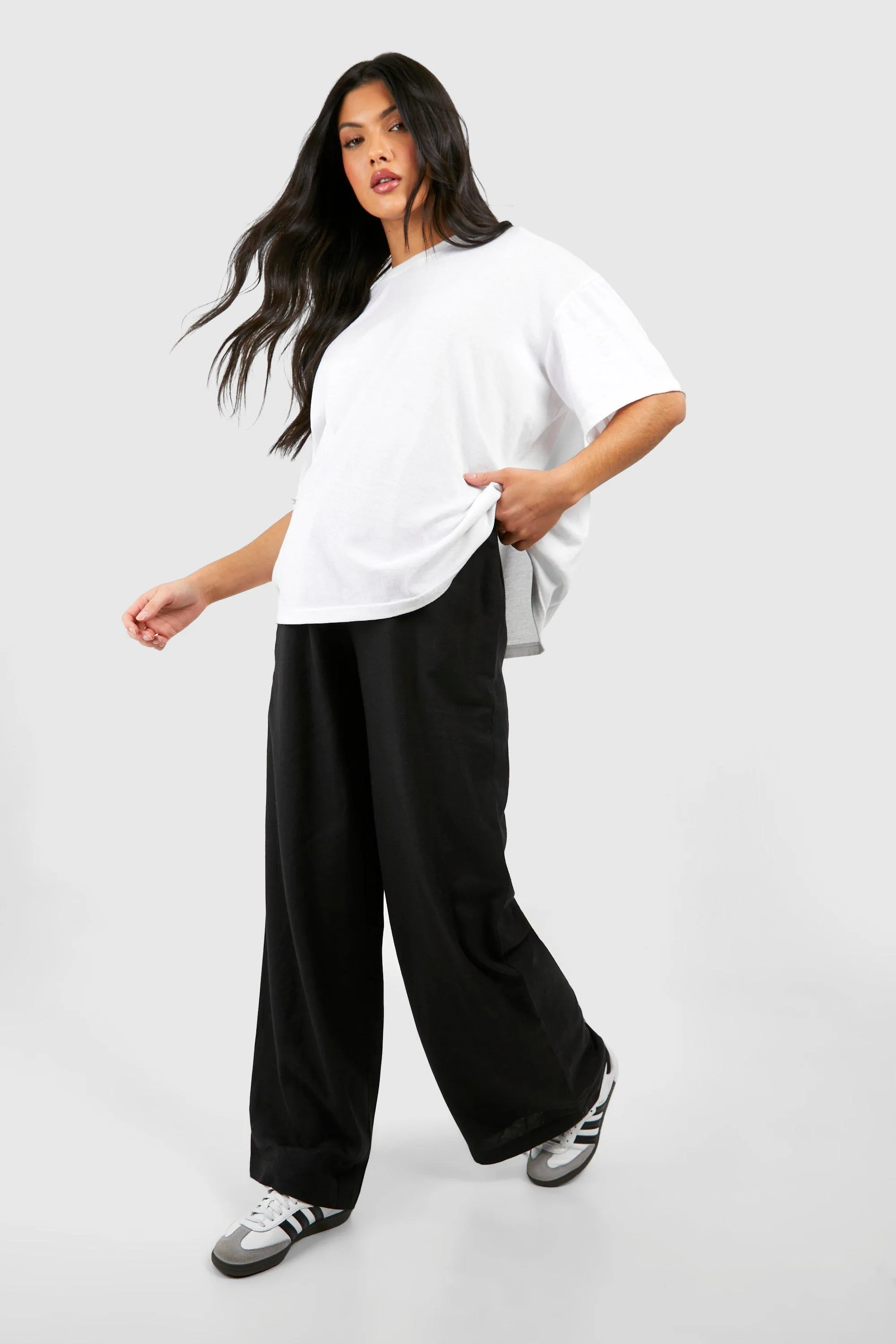 Maternité - Pantalon jupe-culotte en lin