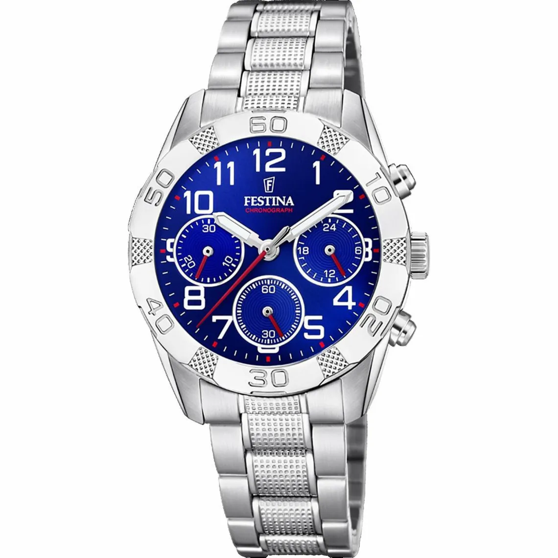 Montre Garçon Festina F20345-2 - Bracelet Acier Argenté  | 3 Suisses