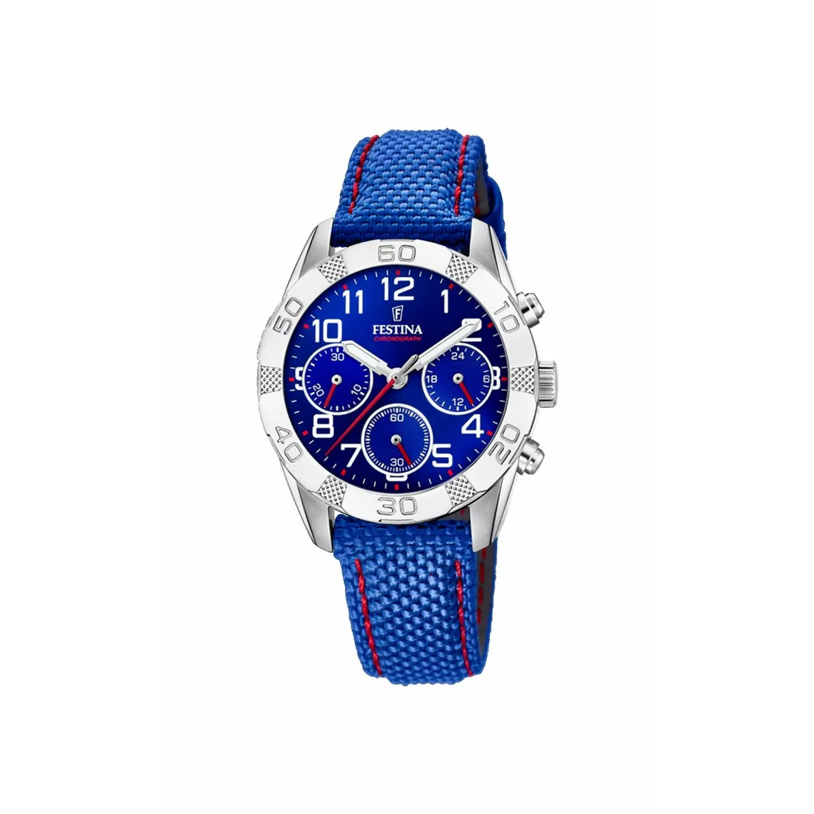 Montre Garçon Festina F20346-2 - Bracelet Nylon Bleu  Festina - Montre Homme sur MenCorner