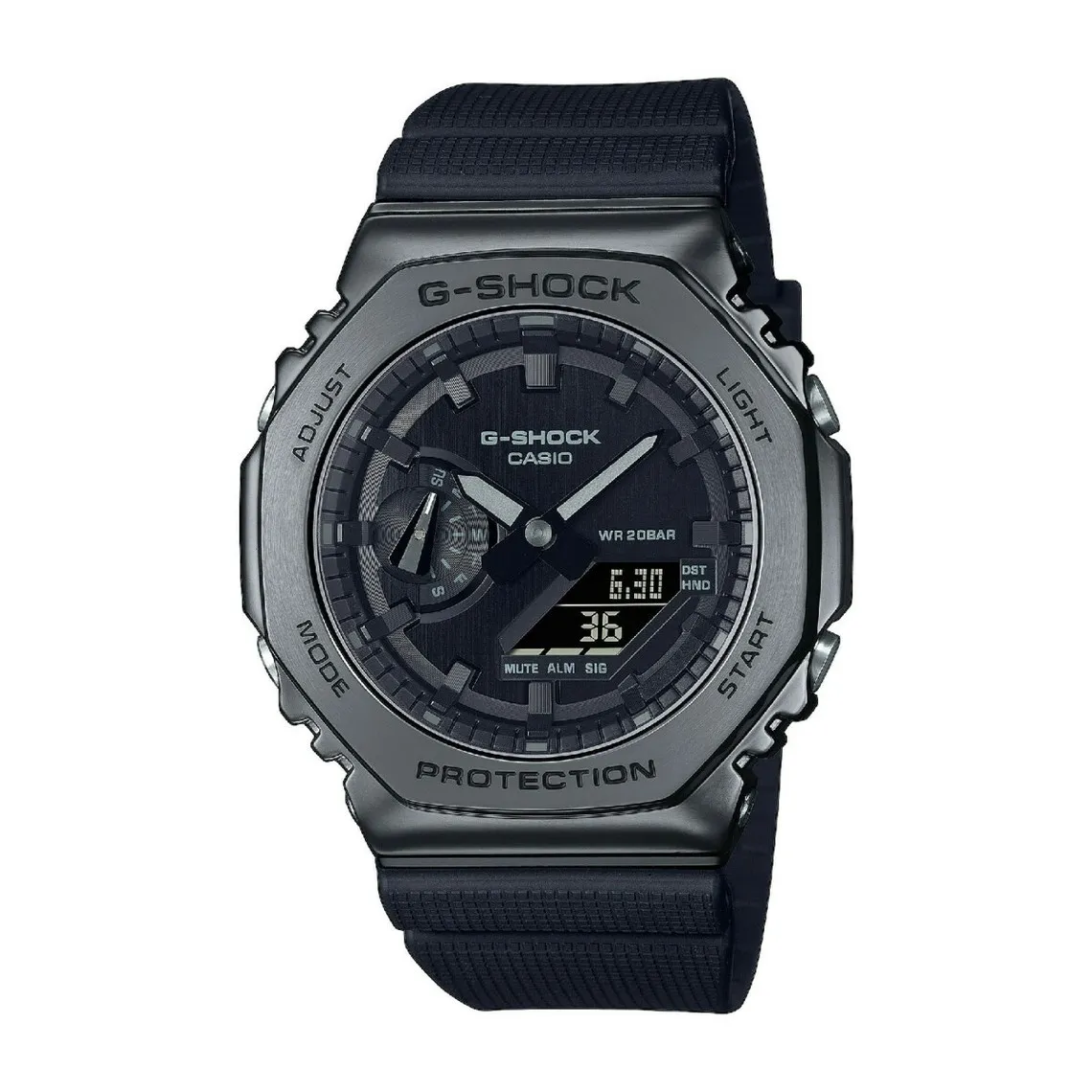 Montre Homme CASIO GM-2100BB-1AER - Bracelet Résine Noir Casio - Montre Homme sur MenCorner