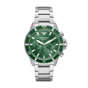 Montre Homme Emporio Armani AR11500 - Bracelet Acier Argent Emporio Armani - Montre Homme sur MenCorner