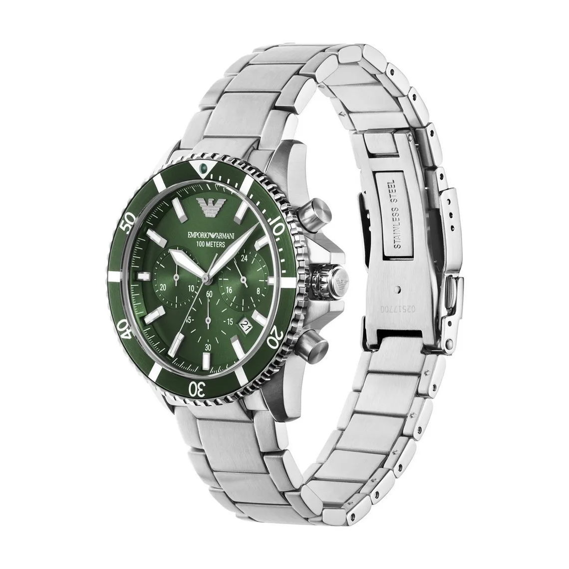 Montre Homme Emporio Armani AR11500 - Bracelet Acier Argent Emporio Armani - Montre Homme sur MenCorner