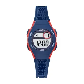 Montre pour enfant 654816 avec bracelet en silicone bleu | 3 Suisses