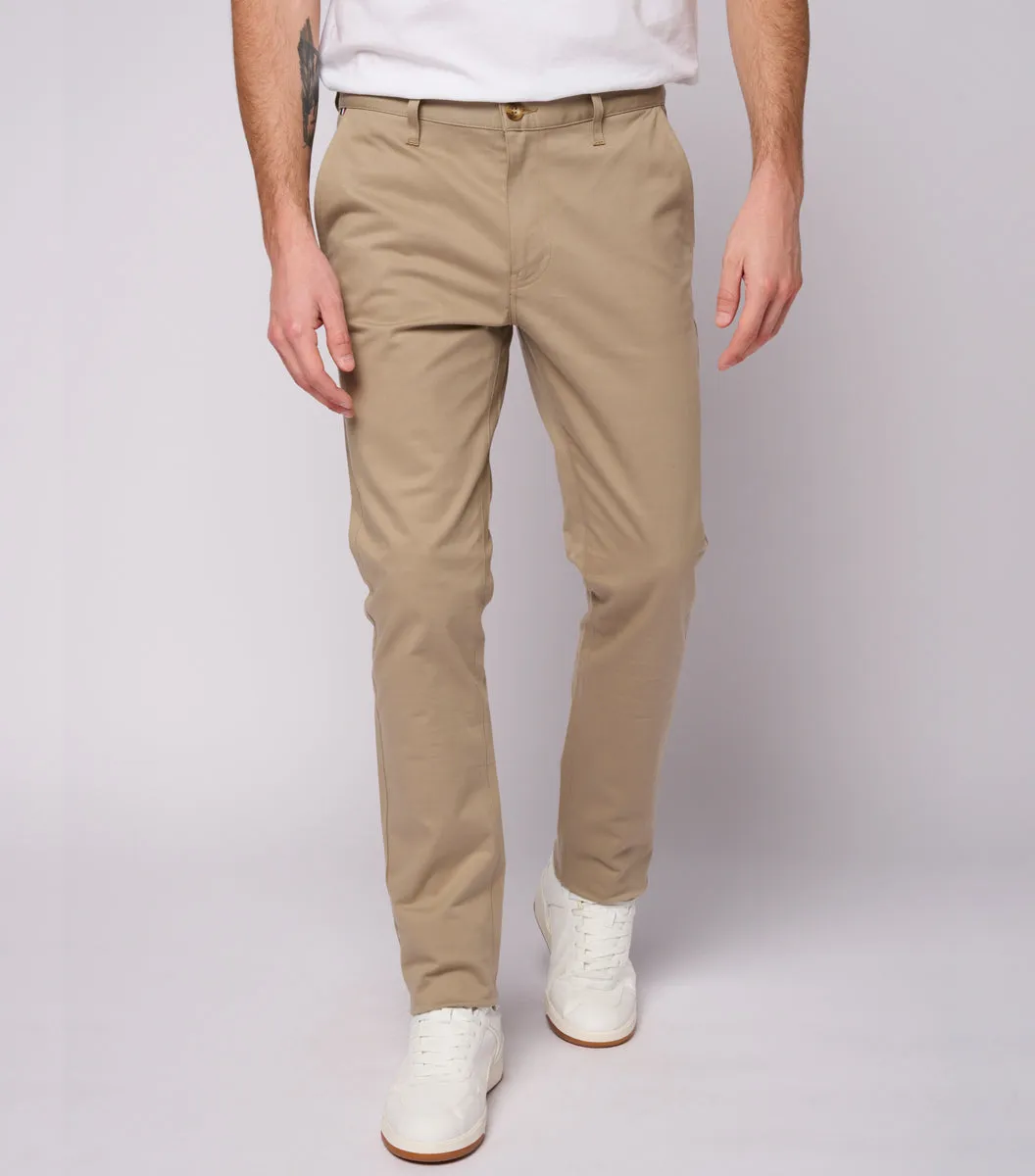 Pantalon Chino Homme Beige