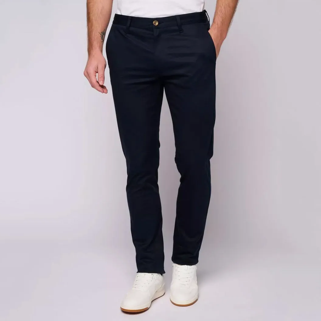 Pantalon Chino Homme Marine