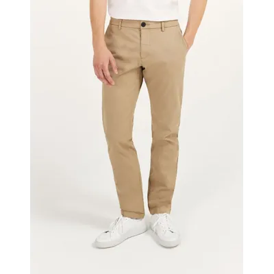 Pantalon chino slim - Beige - IKKS MEN