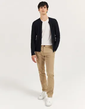 Pantalon chino slim - Beige - IKKS MEN