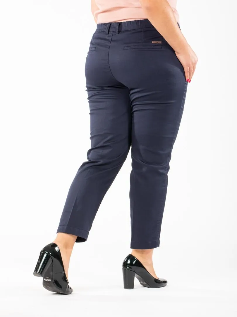 Pantalon coupe chino OBC2 'OBER' - Bleu