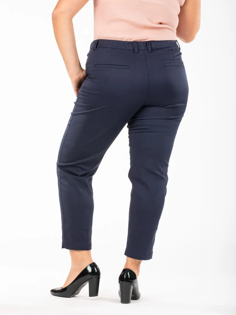 Pantalon coupe chino OBC2 'OBER' - Bleu