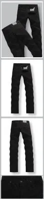 Pantalon jeans chino classique pour homme