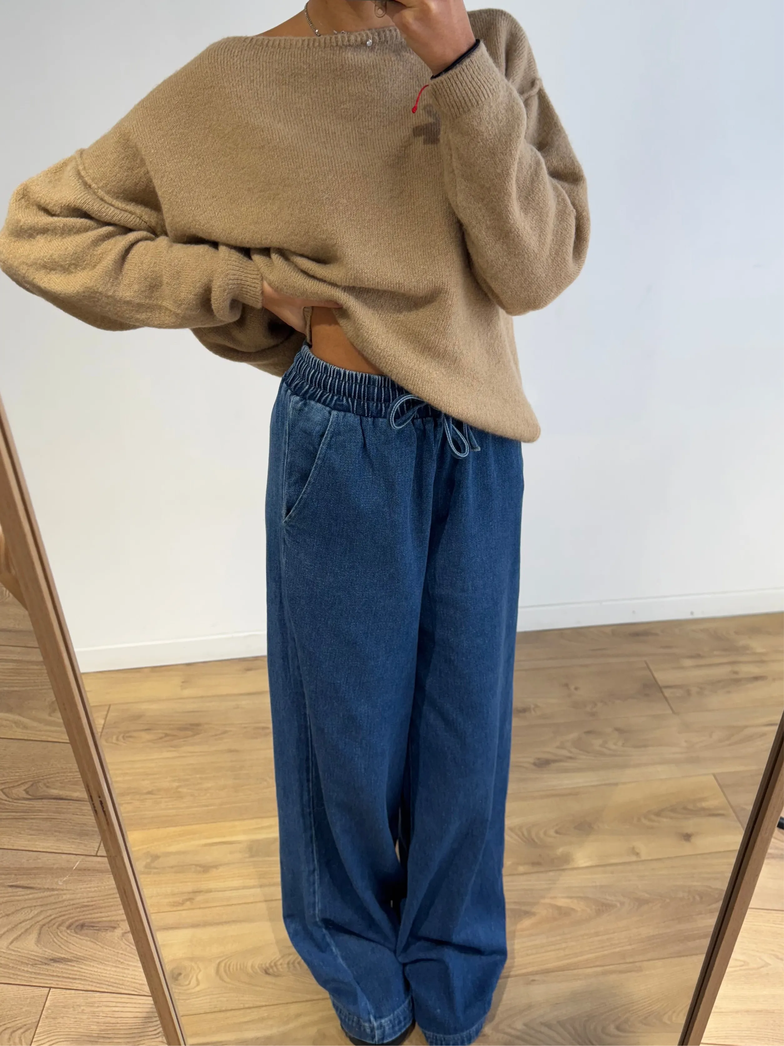 Pantalon Jeans Dégaine Décontracté pour Femmes – Kataparis.com