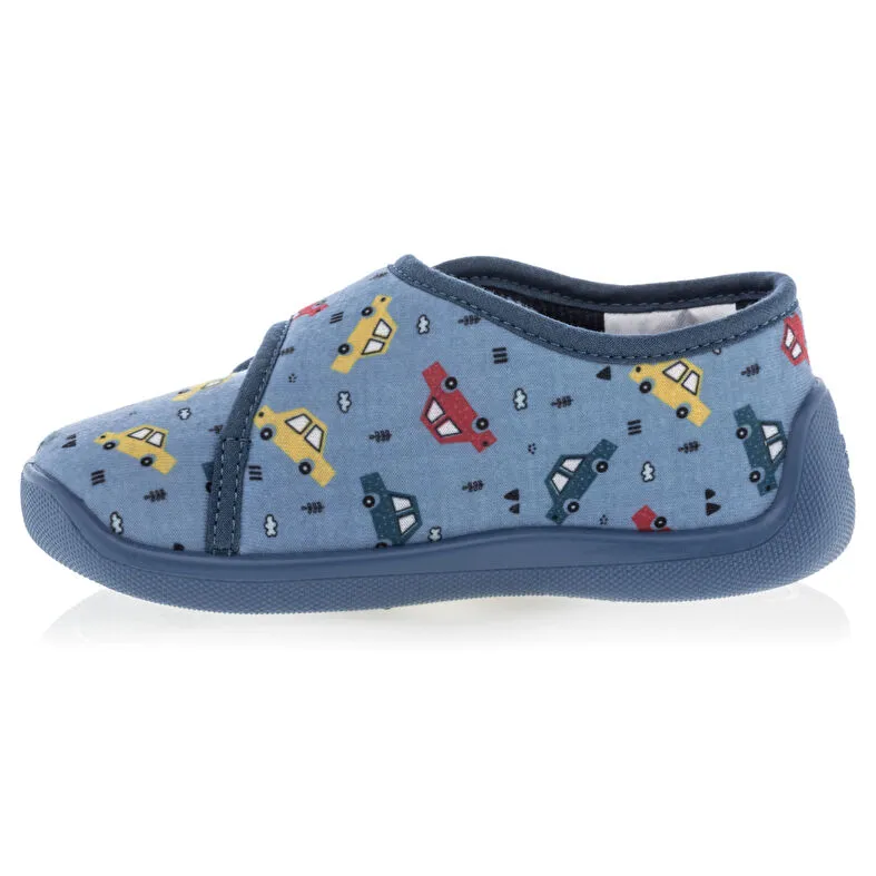 Pantoufles Garcon Bleu  : Pantoufles . Besson Chaussures