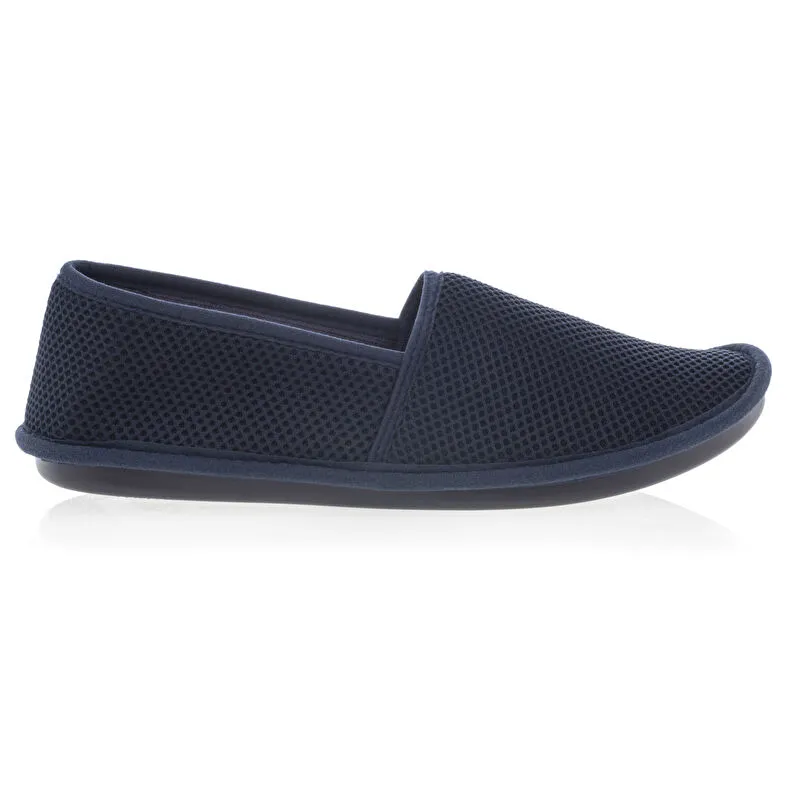 Pantoufles Homme Bleu  : Pantoufles . Besson Chaussures