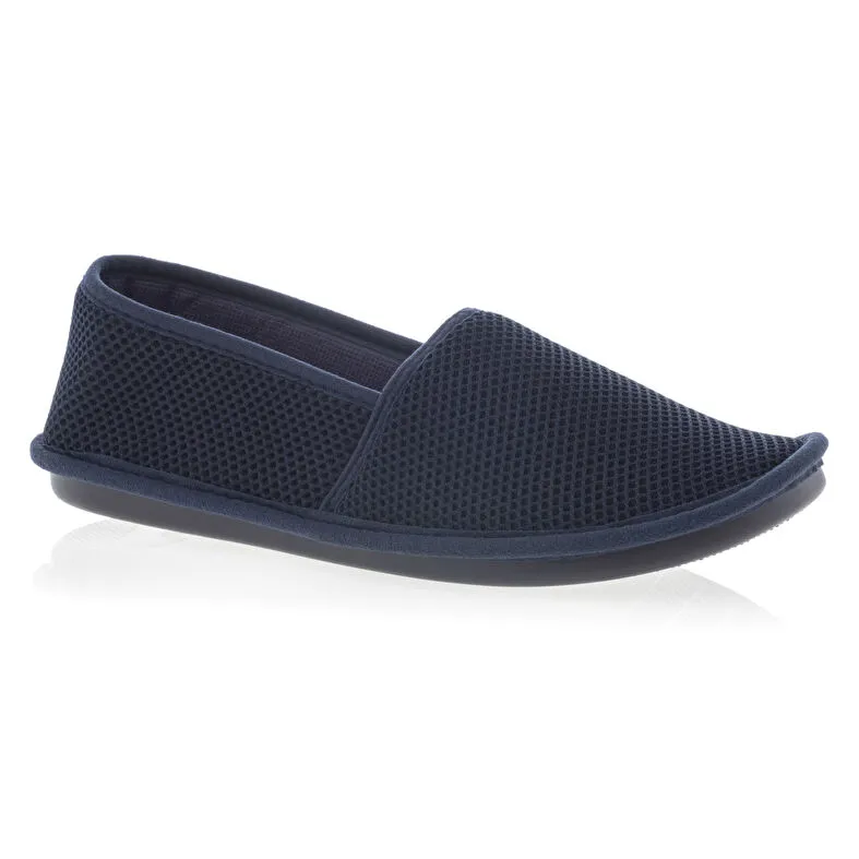 Pantoufles Homme Bleu  : Pantoufles . Besson Chaussures