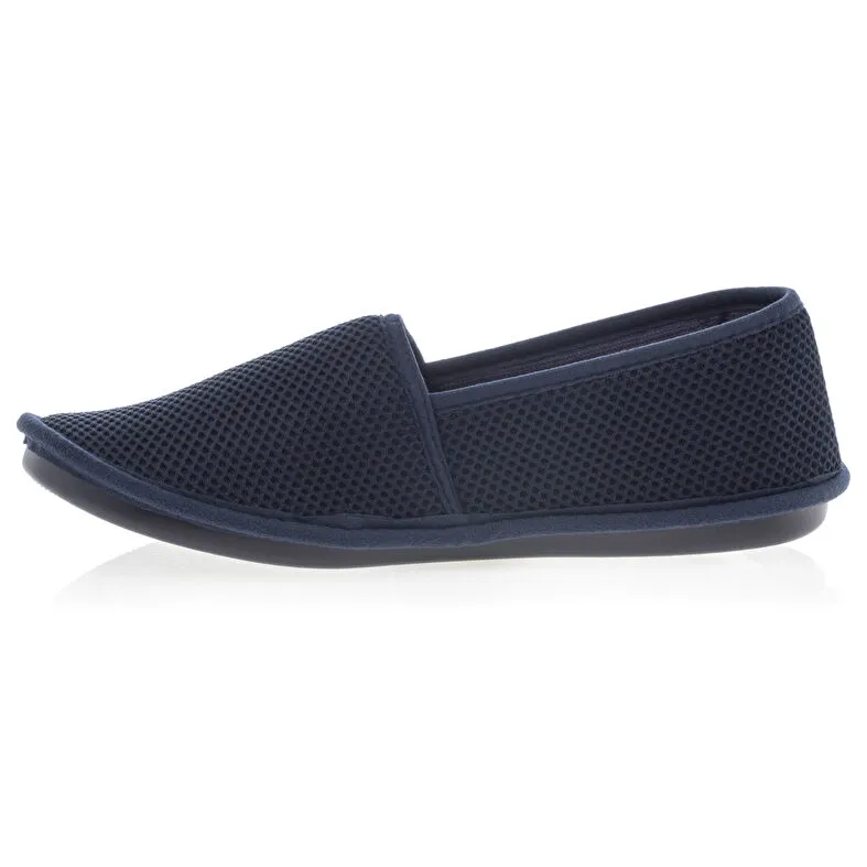 Pantoufles Homme Bleu  : Pantoufles . Besson Chaussures