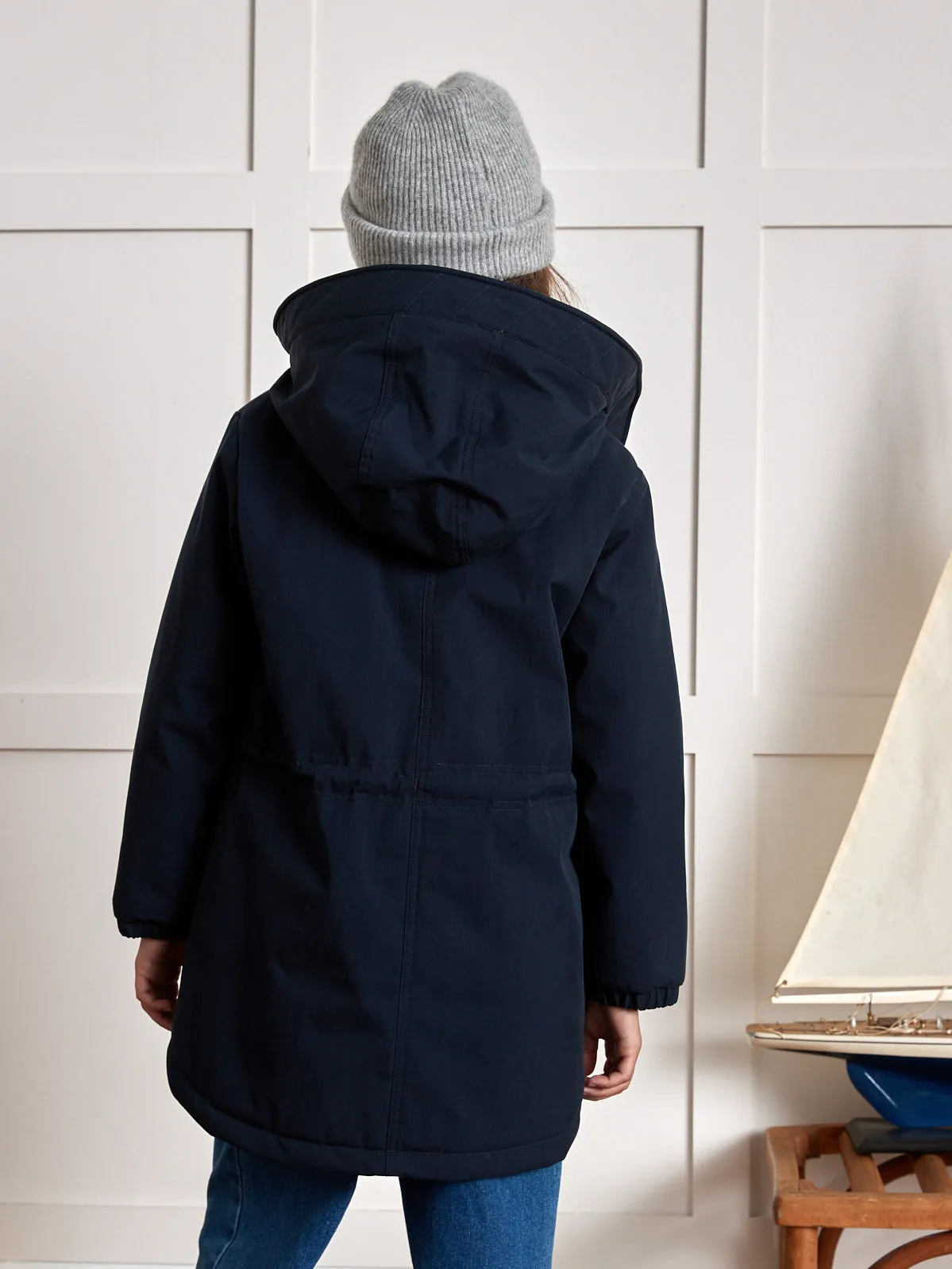 Parka Fille doublée imitation fourrure