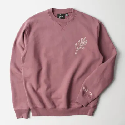 PARRA - DUCK ATTACK CREW NECK SWEATSHIRT - Dusty Rose