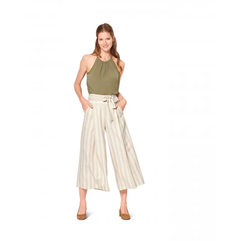 Patron jupe-culotte Femme - Burda n°6138