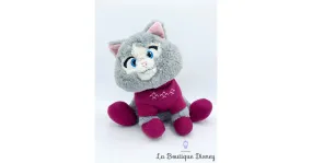 Peluche Kitten Chaton Frozen La reine des neiges Disney Store 2018 Joyeuses fêtes avec Olaf pull rose 26 cm