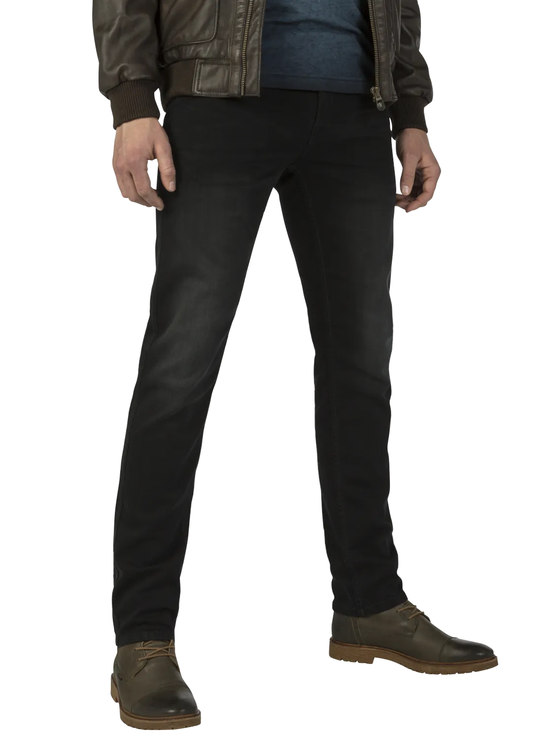 PME Legend Nightflight Jeans L38 Inch, black faded stretch