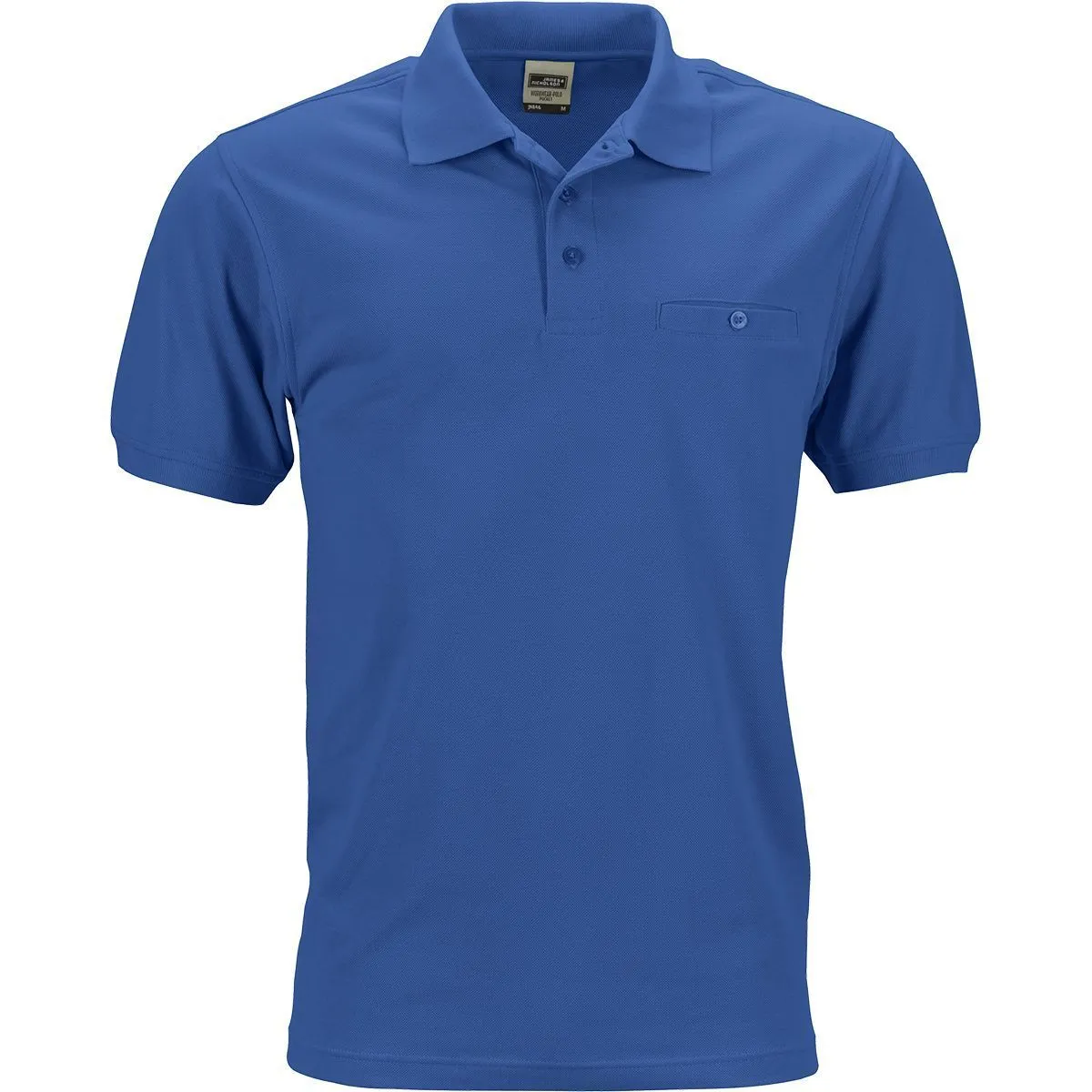 Polo homme poche poitrine - workwear - JN846 - bleu royal 