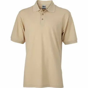 Polo homme workwear - JN830 - beige pierre 