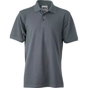 Polo homme workwear - JN830 - gris carbone 