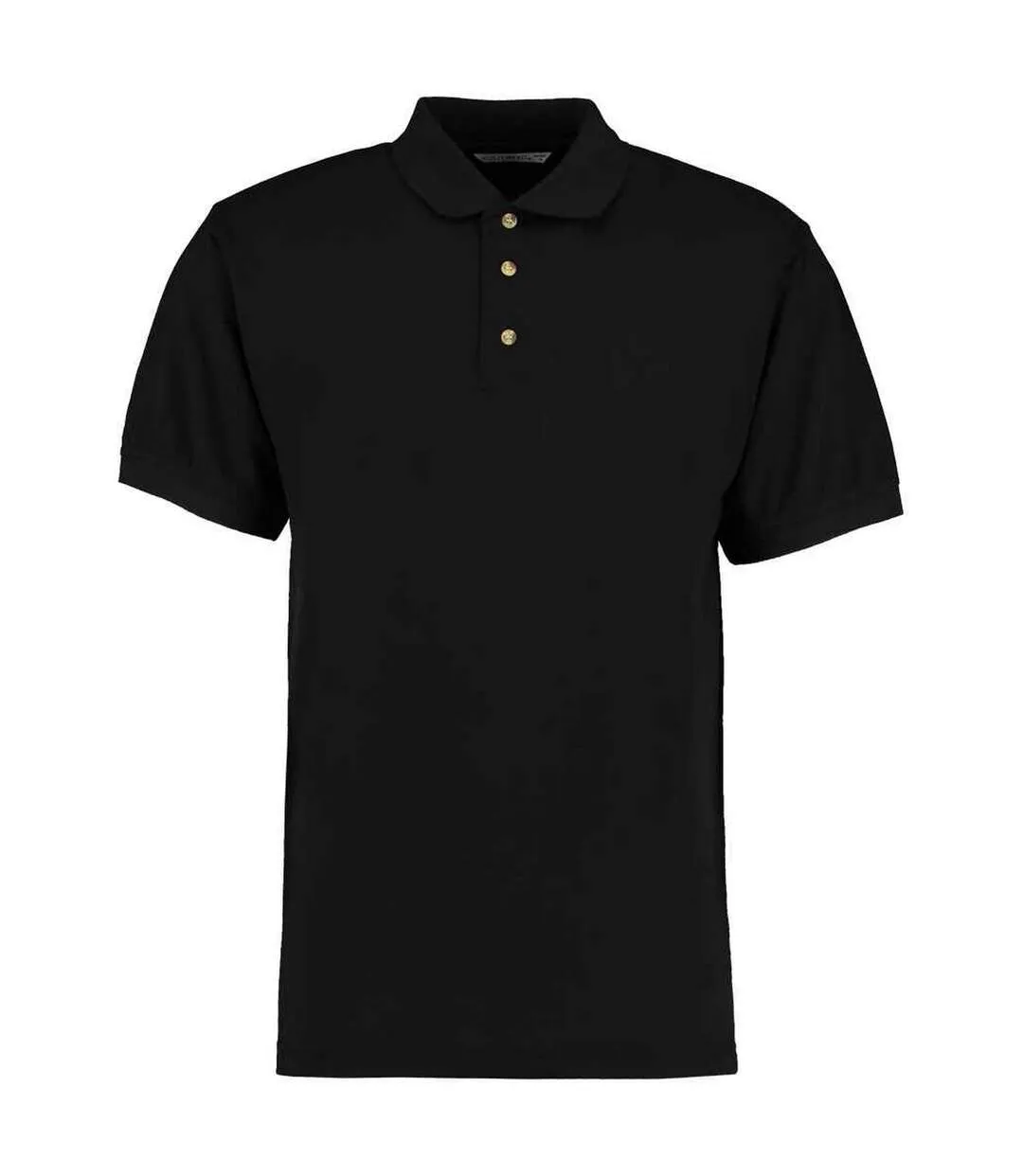 Polo workwear homme noir Kustom Kit