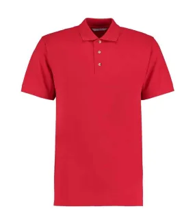 Polo workwear homme rouge Kustom Kit