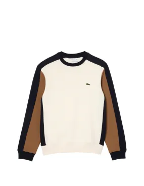 Pull homme Lacoste Ref 61114 RI2 Laponie Cookie Abimes