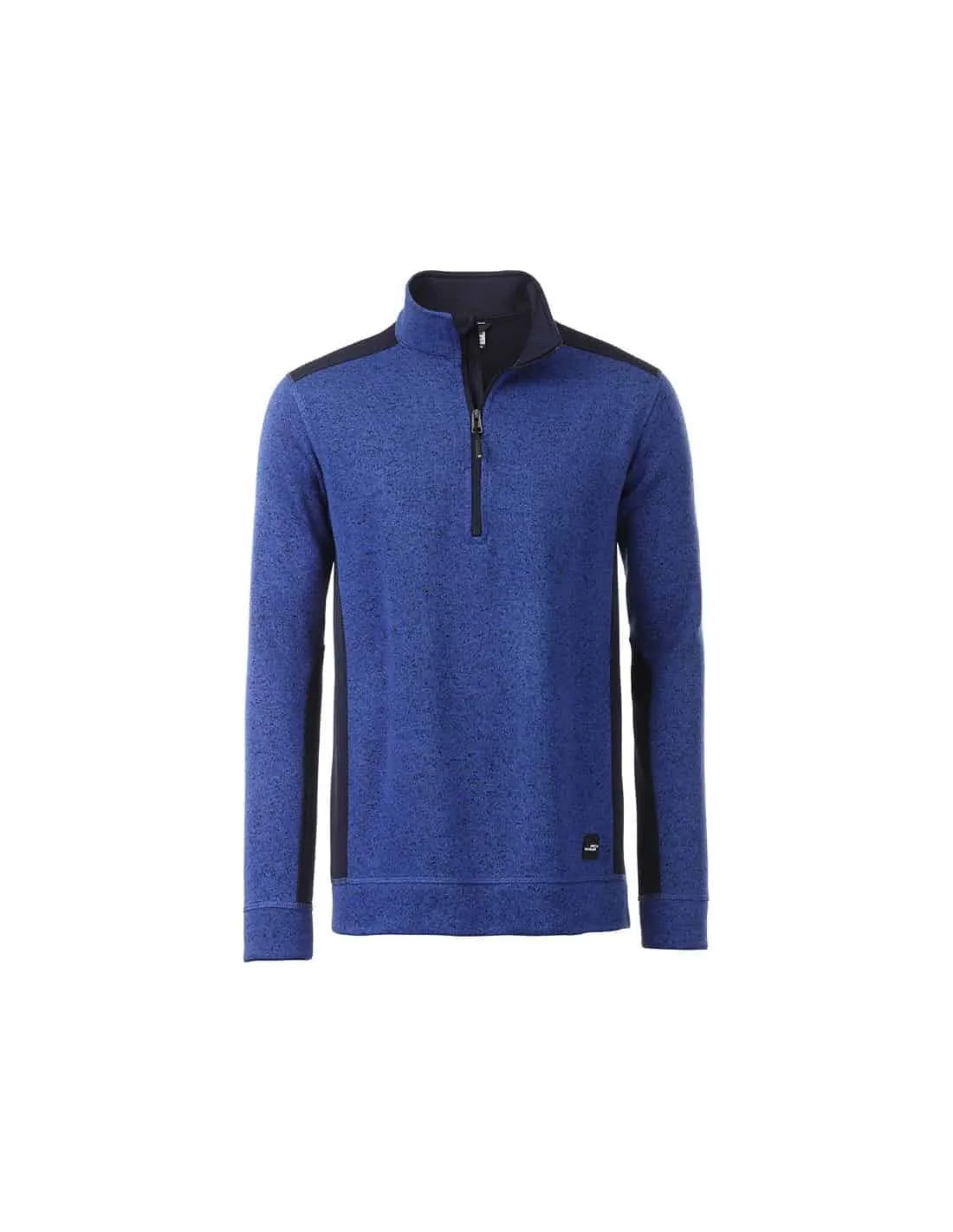 Pull Workwear Polaire Tricoté Demi-zip