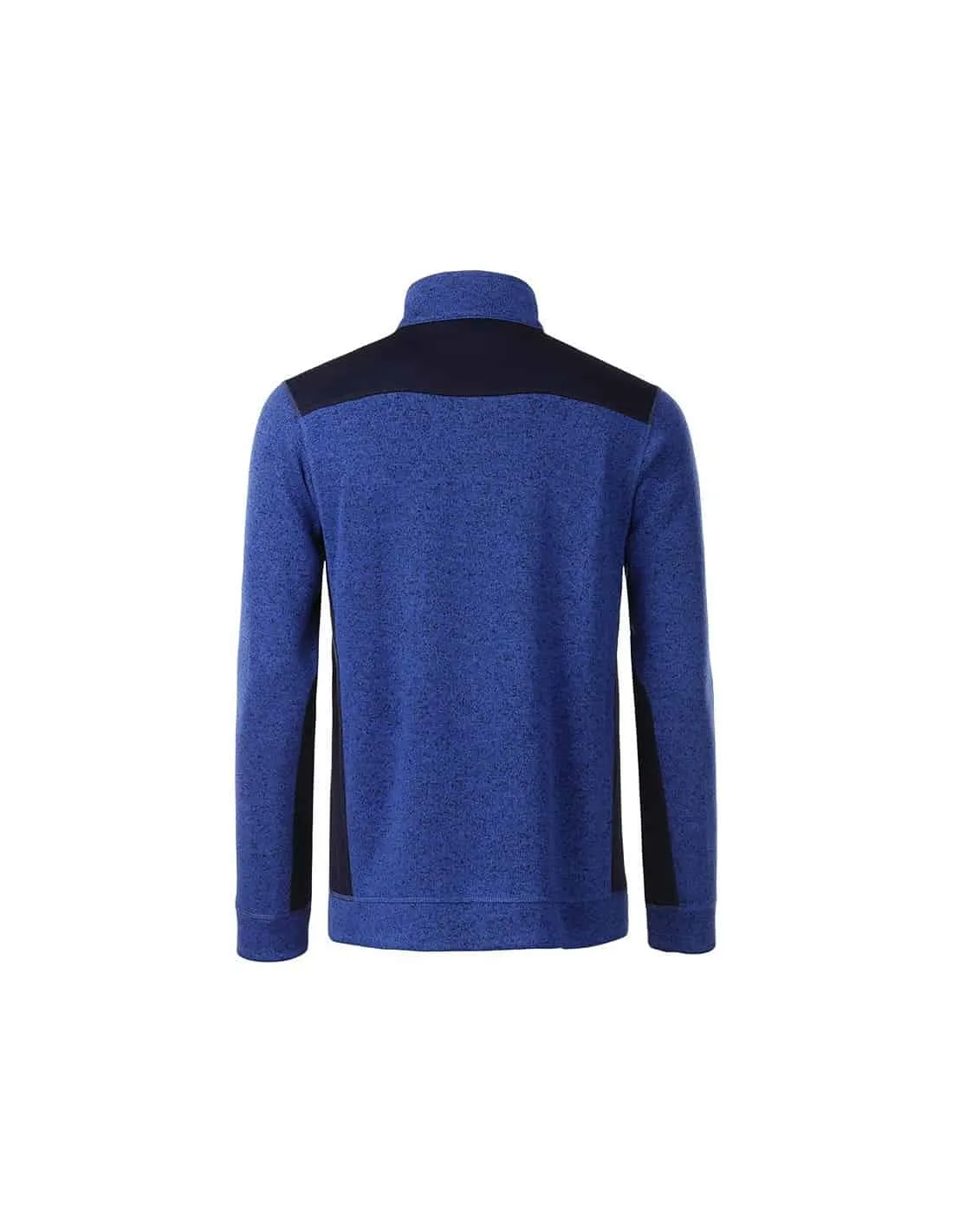 Pull Workwear Polaire Tricoté Demi-zip