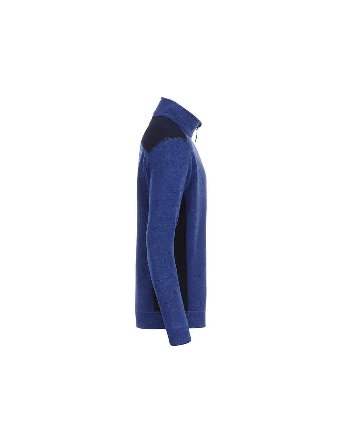 Pull Workwear Polaire Tricoté Demi-zip