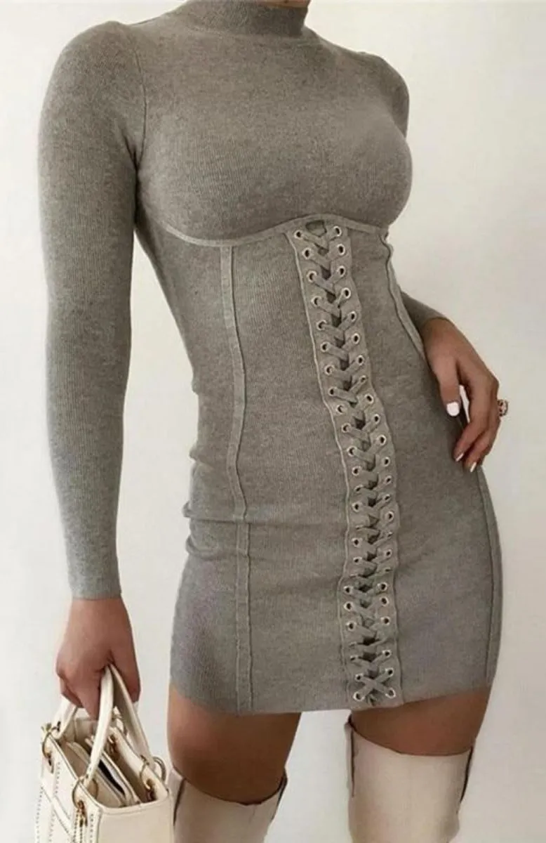 Robe Corset  Avec Lacet