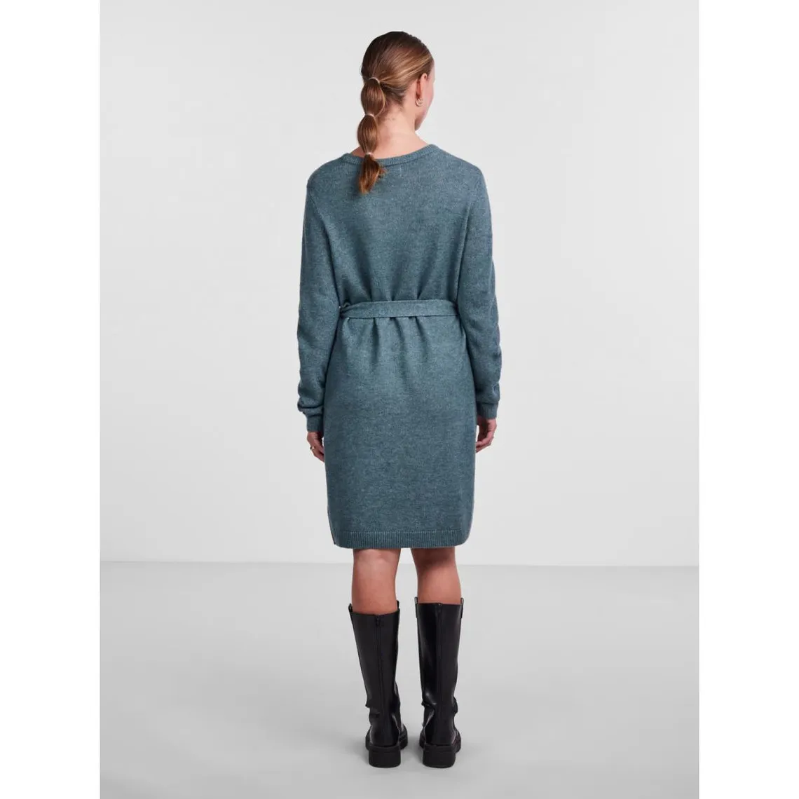 Robe courte en maille gris Maëlys | 3 Suisses