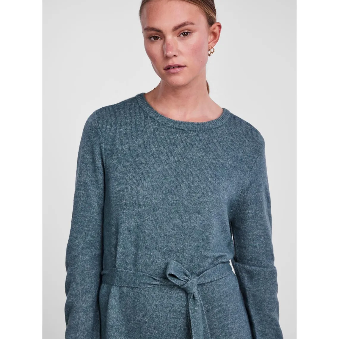 Robe courte en maille gris Maëlys | 3 Suisses