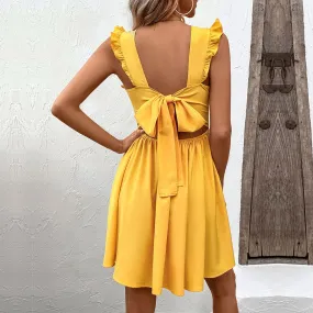 Robe Jaune Femme - Coralina