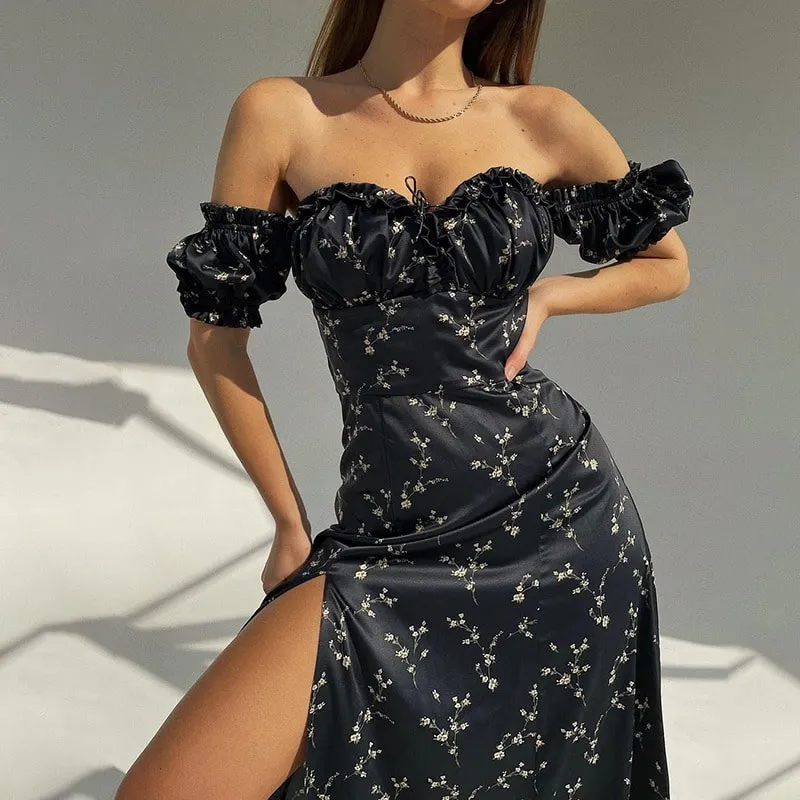 Robe Longue Fleurie Bohème