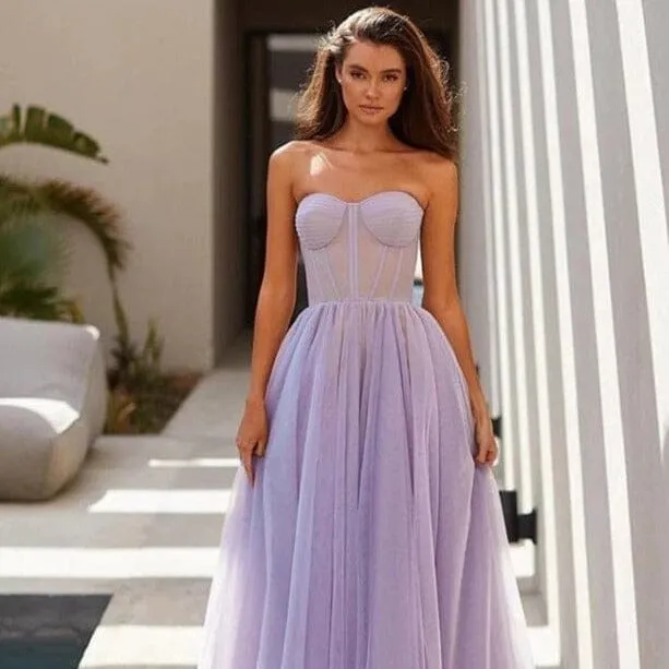 Robe Longue Tulle - Ludivine