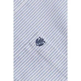 Selected homme - Chemise rayée bleue et blanche