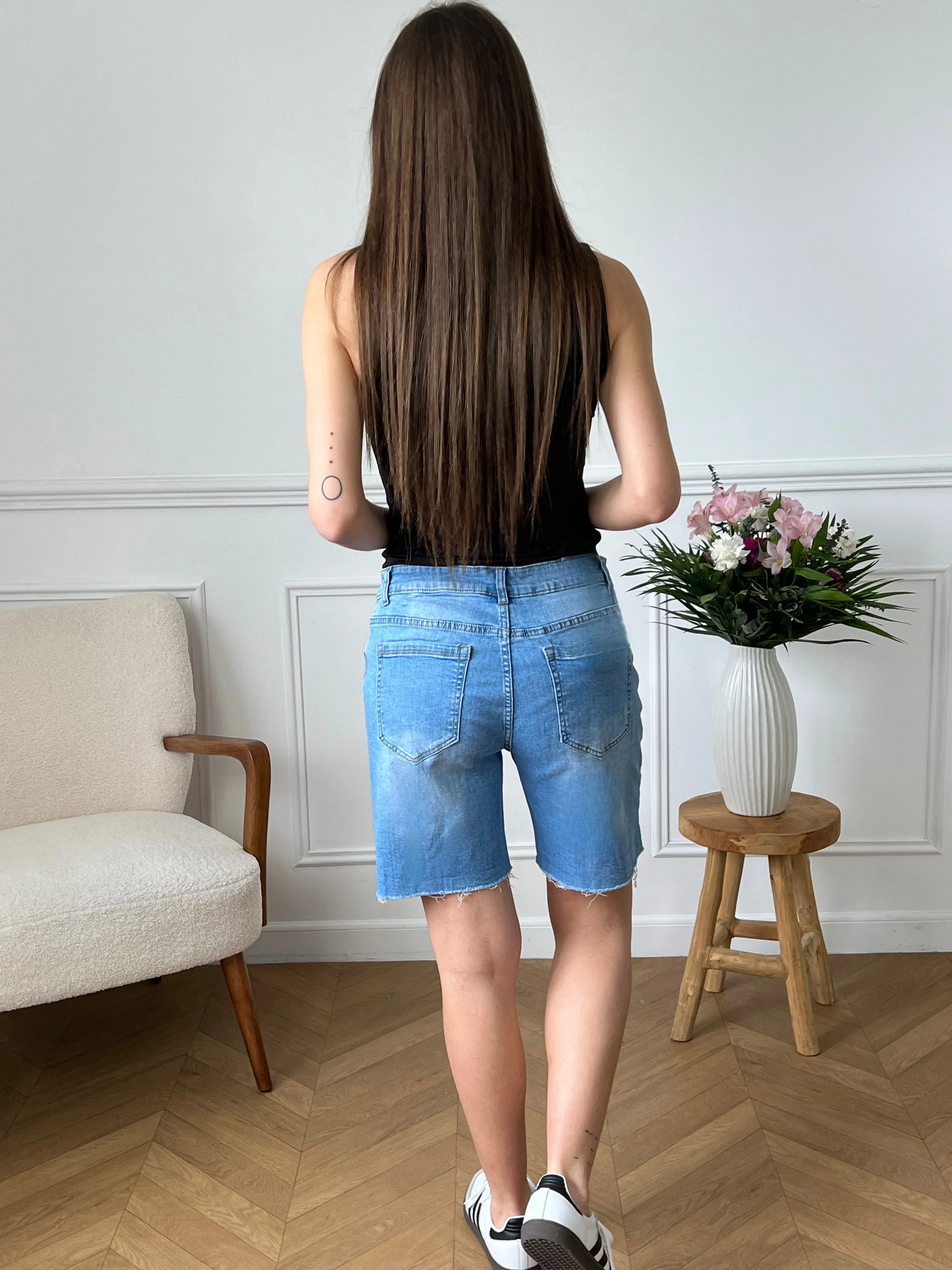 Short bleu en jean : Zoyia