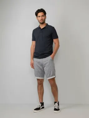 Short chino en jean n°530 - Bleached indigo - Petrol industries